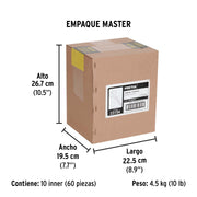 Tijera 6' para costura, de acero inoxidable, PRETUL