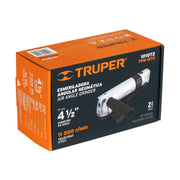 Esmeriladora angular neumática 4-1/2', TRUPER