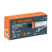 Rectificador neumático 1/4' recto, TRUPER