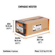 Matraca de impacto neumática 1/2', TRUPER