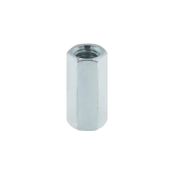 Bolsa con 5 tuercas cople, 1/4' acero galvanizado , FIERO