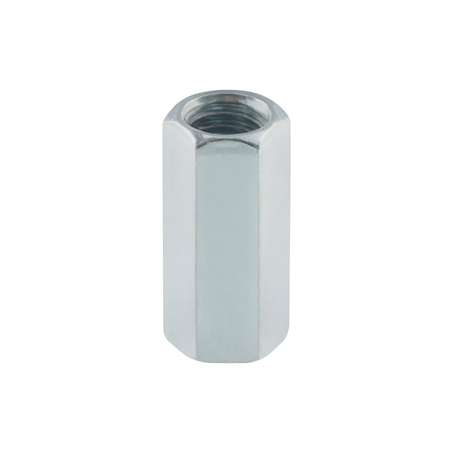 Bolsa con 5 tuercas cople, 3/8' acero galvanizado , FIERO