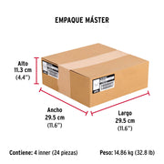 Bolsa con 180 tuercas tipo mariposa, 5/32' , FIERO