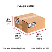 Bolsa con 150 tuercas de seguridad, 5/16' , FIERO