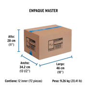 Válvula plástica de llenado para flotador, 1/2', FOSET
