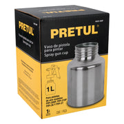 Vaso aluminio de repuesto para PIPI-26/27, PRETUL