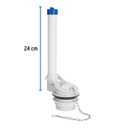 Válvula de descarga 2'para WC de 2piezas, cadena inox, FOSET