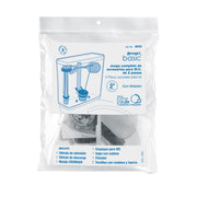 Juego accesorios para WC, 2' flotador trad, p/cromada, BASIC