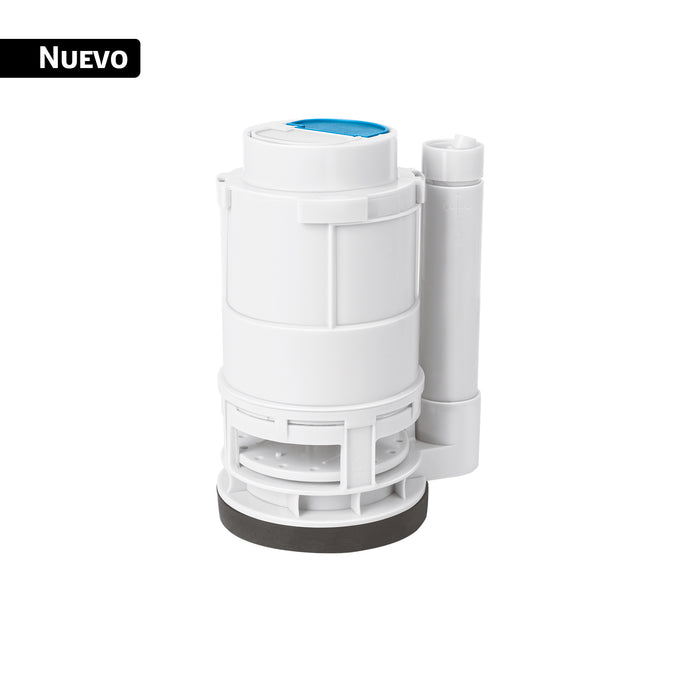 Válvula descarga dual 3' para WC de 1 pieza, sin botón dual