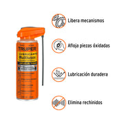 Lubricante multiusos aerosol aplicador doble acción, 235 ml