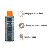 Lubricante multiusos en aerosol, 235ml (8oz), TRUPER