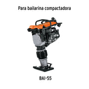 Zapata con tornillería para BAI-55, TRUPER