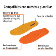 Bota de seguridad negra, #25 casquillo de aramida, TRUPER