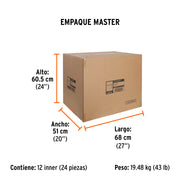 Bolso ejecutivo con 6 compartimentos, TRUPER