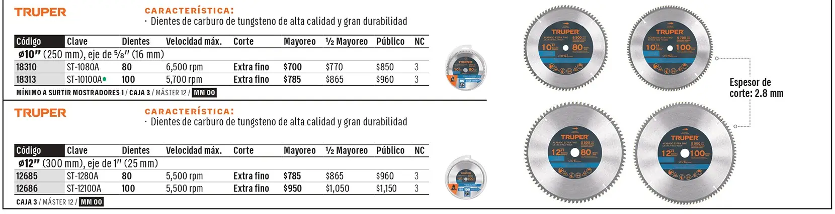 Catálogo físico, página 156