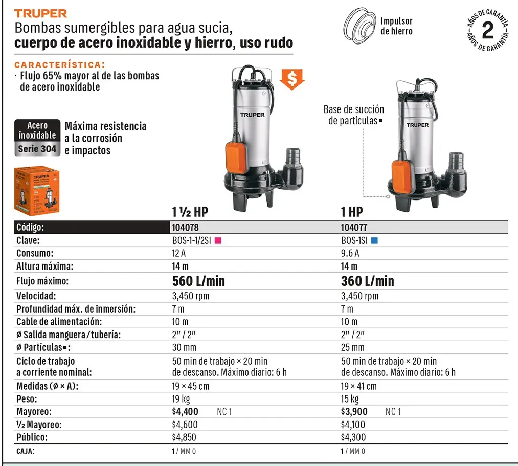 Catálogo físico, página 50