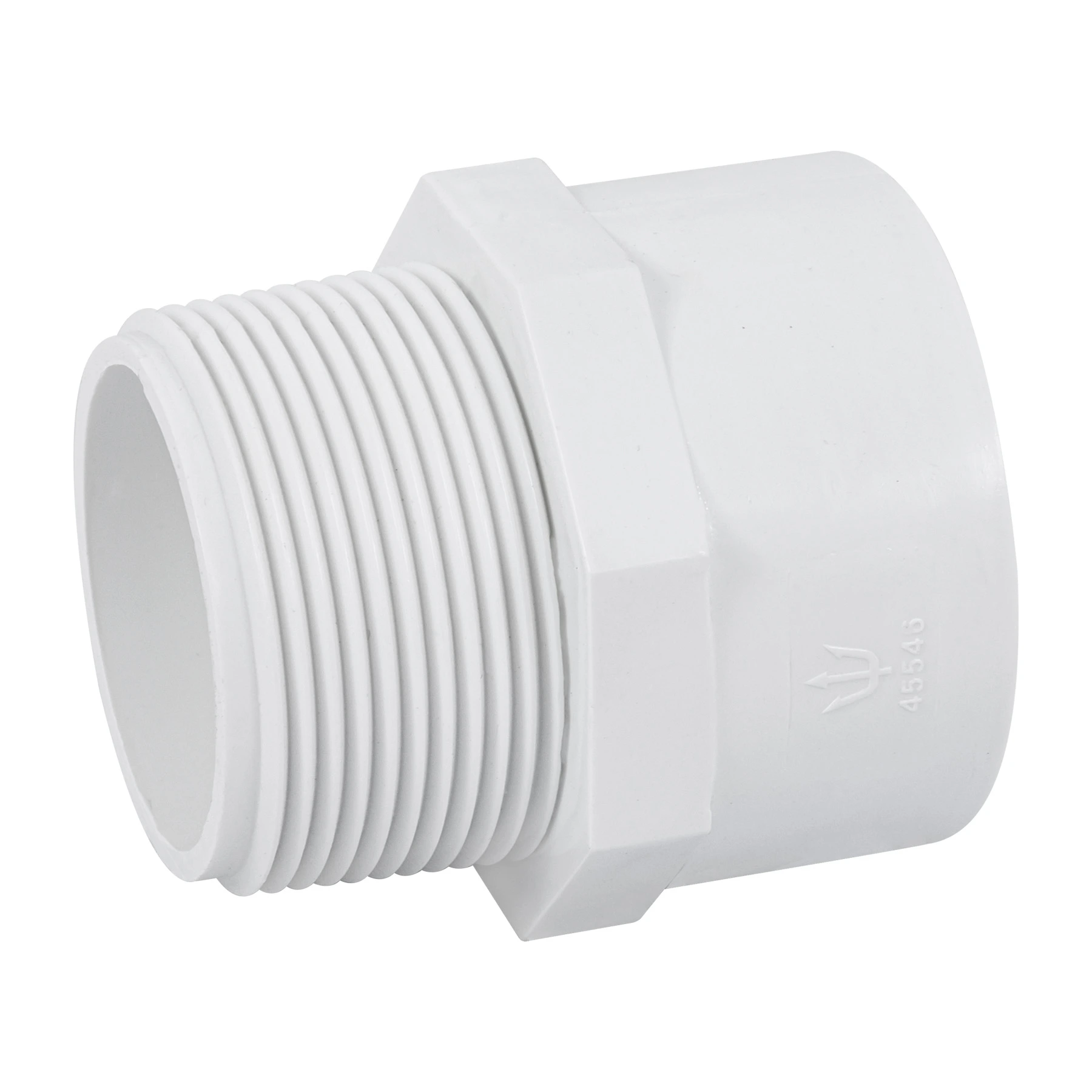 Adaptador macho de PVC de 1-1/2', FOSET