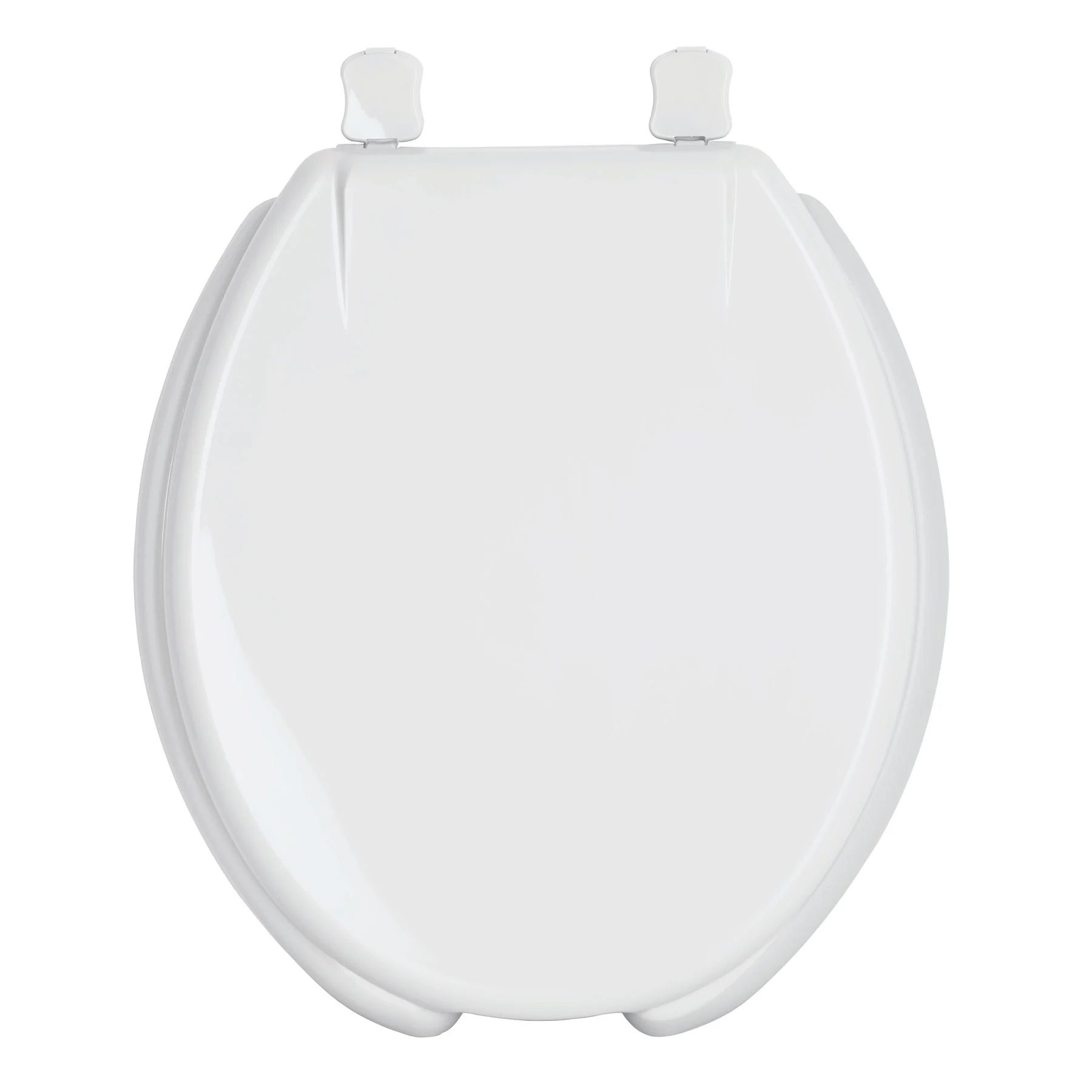 Asiento redondo para WC, abierto, blanco, AQUA