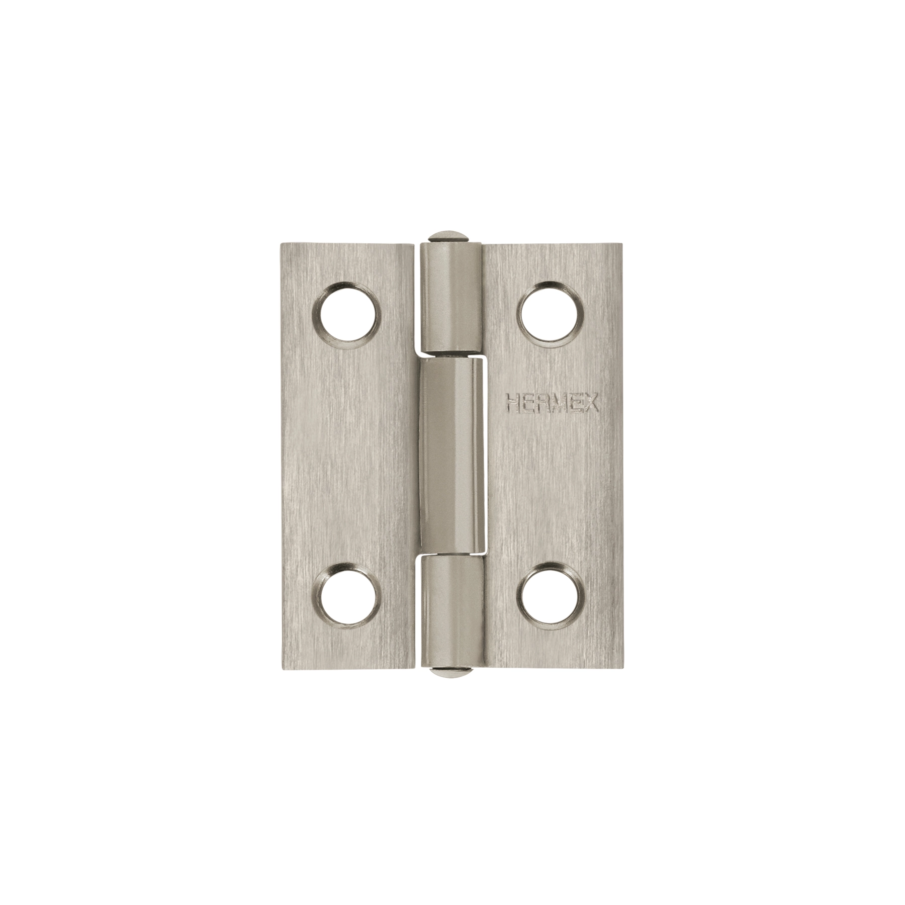 Bisagra rectangular 1-1/2x1-3/16', acero inoxidable, HERMEX