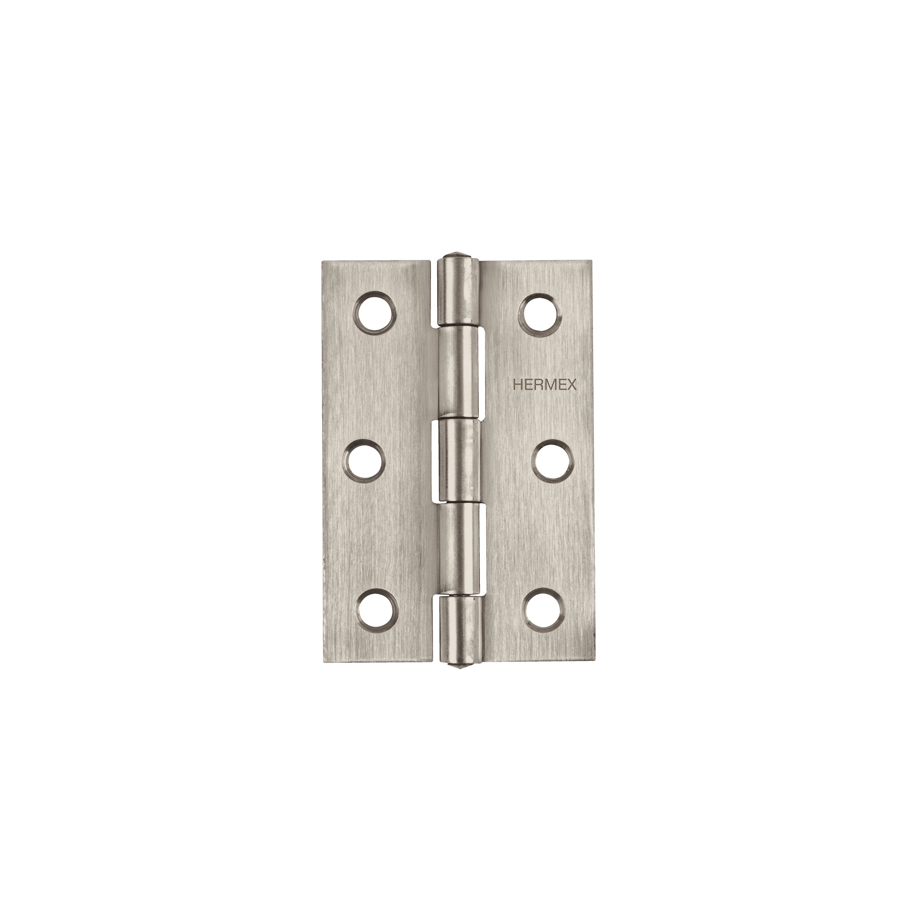 Bisagra rectangular 3 x 2', acero inoxidable, HERMEX