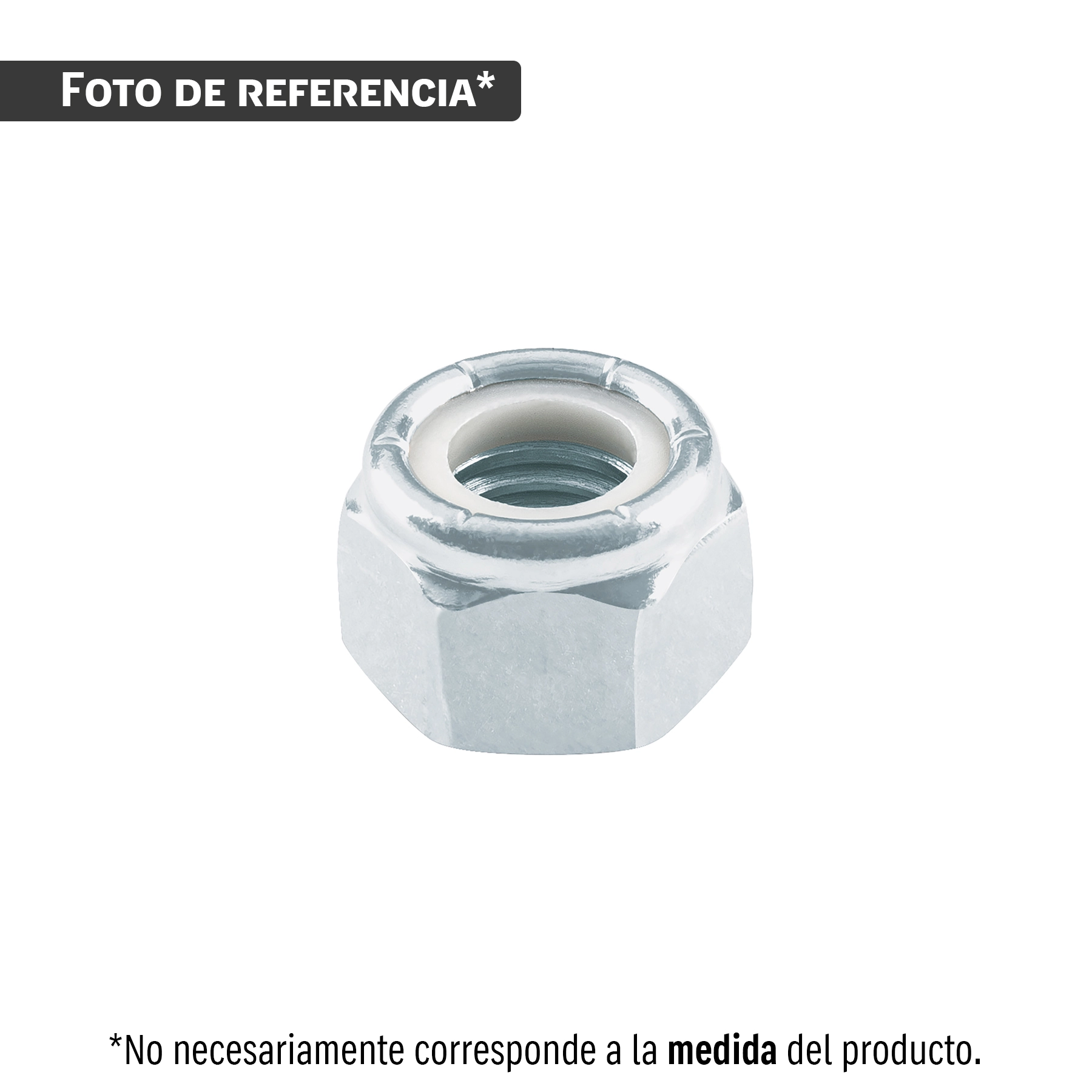 Bolsa con 250 tuercas de seguridad, 1/4' , FIERO