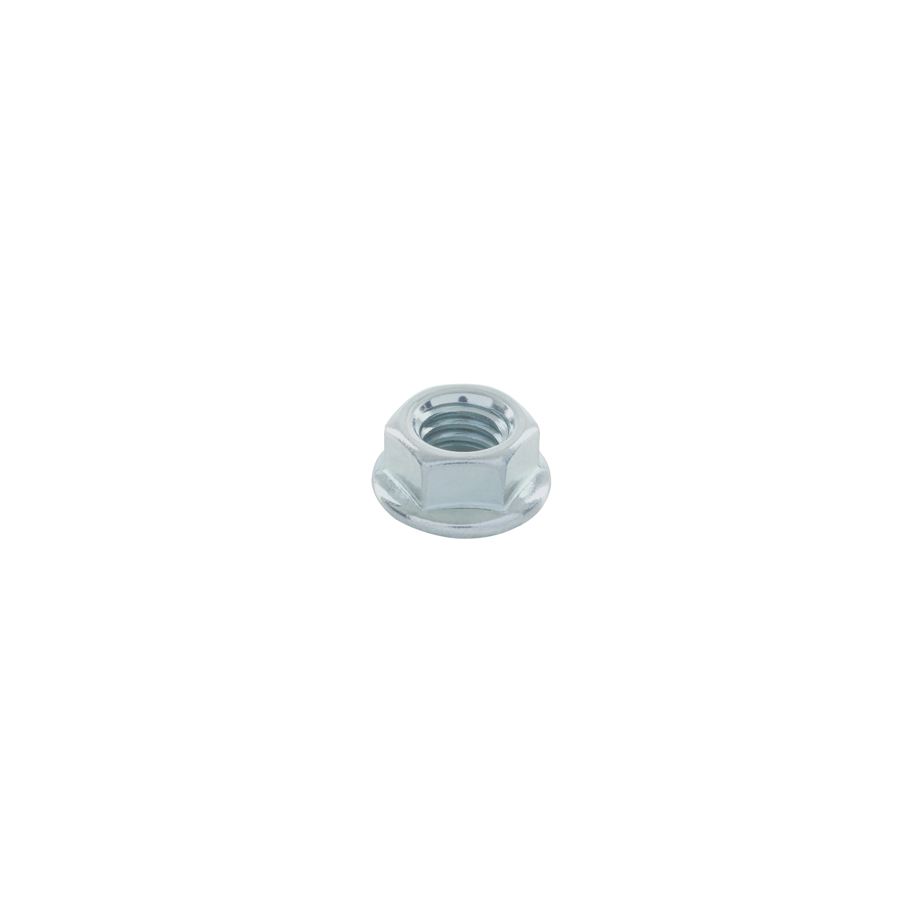 Bolsa con 50 tuercas flange, 3/8', acero galvanizado, FIERO