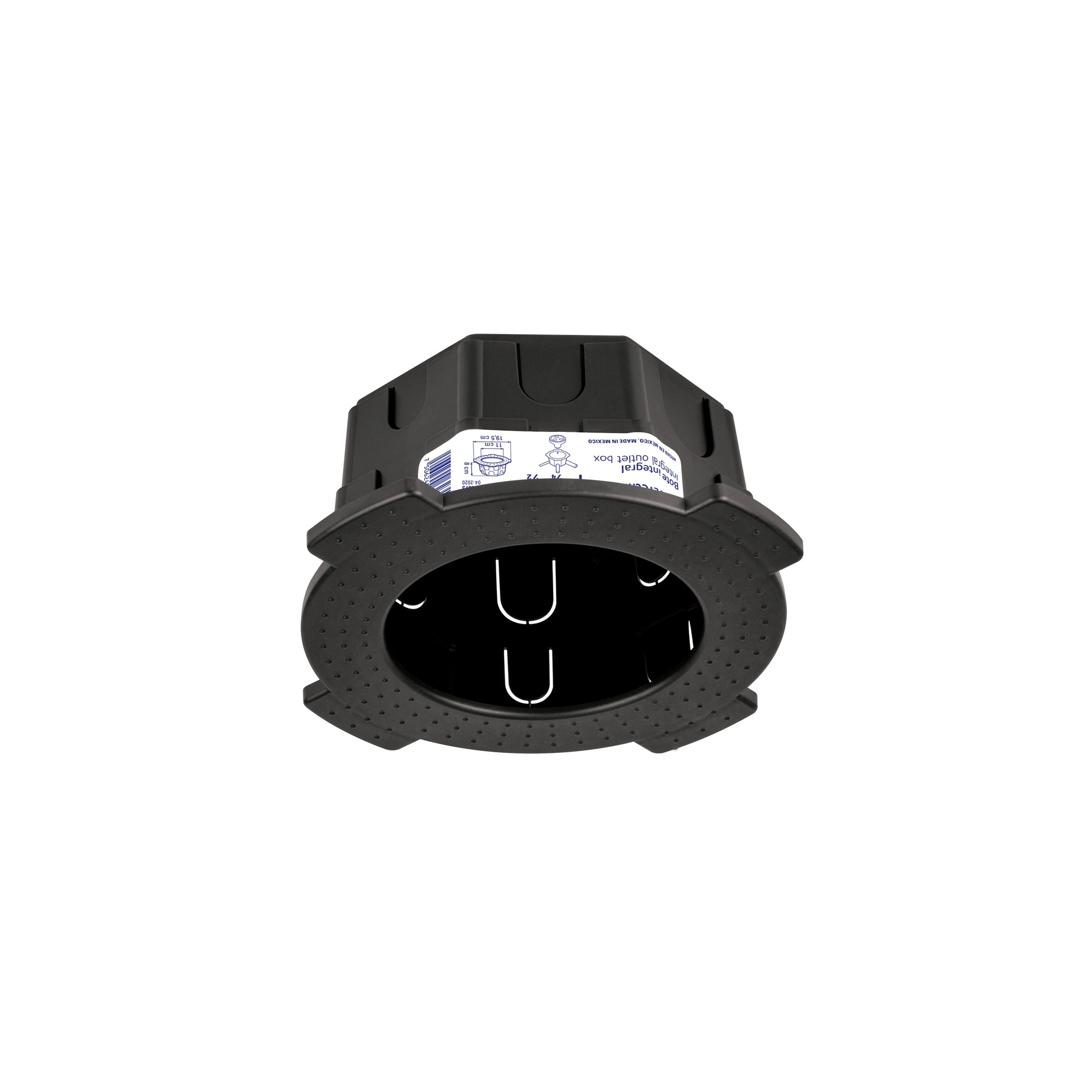 Bote integral de 8 cm, aro interno de 11 cm, VOLTECK