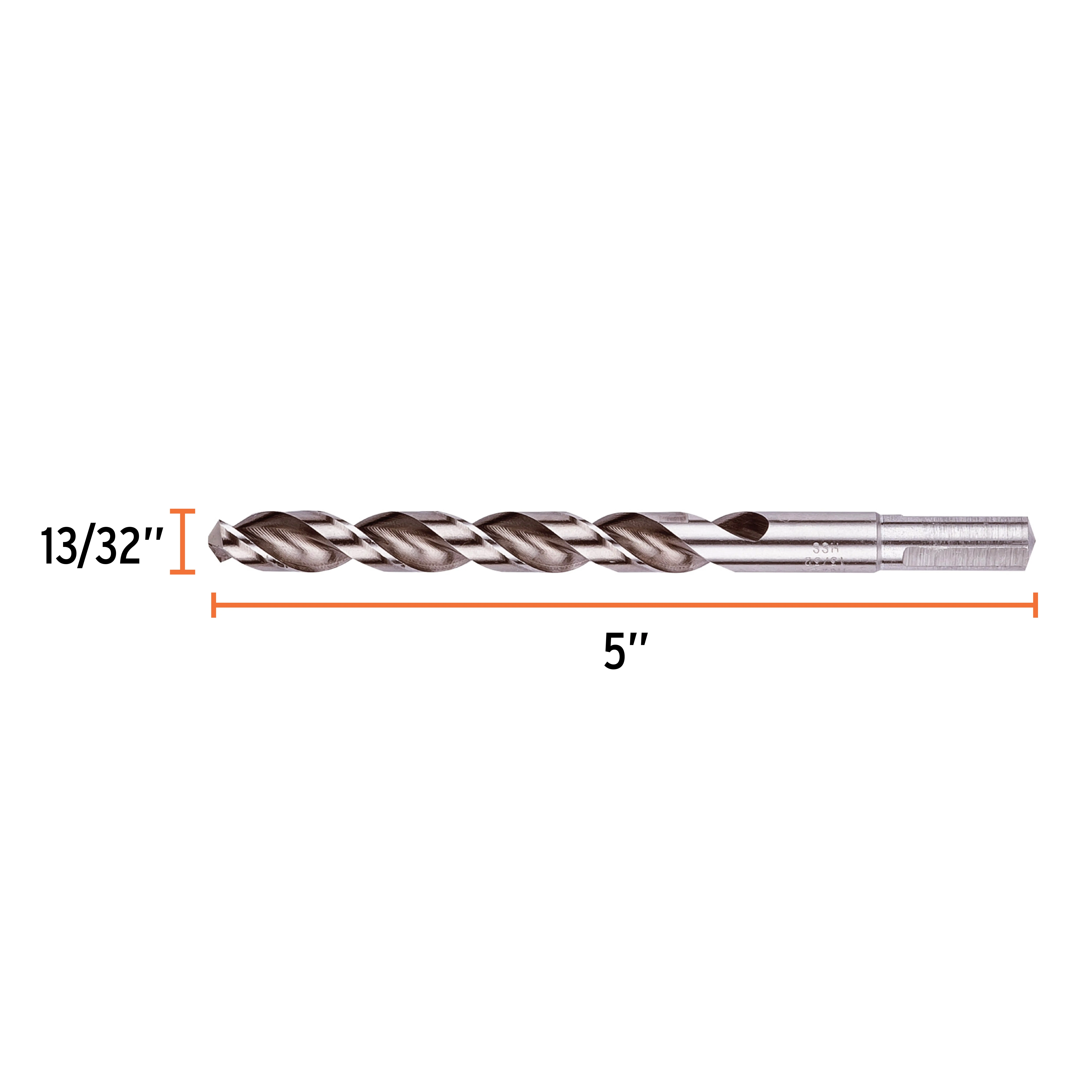Broca HSS 13/32' Trusilver para metal, TRUPER