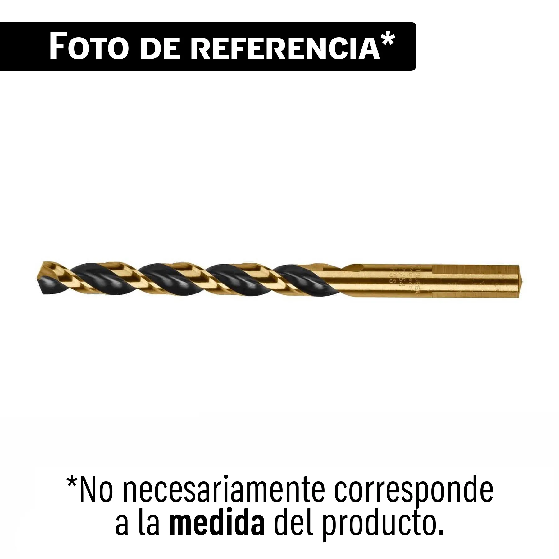 Broca HSS 21/64' Trugold para metal en blíster, EXPERT