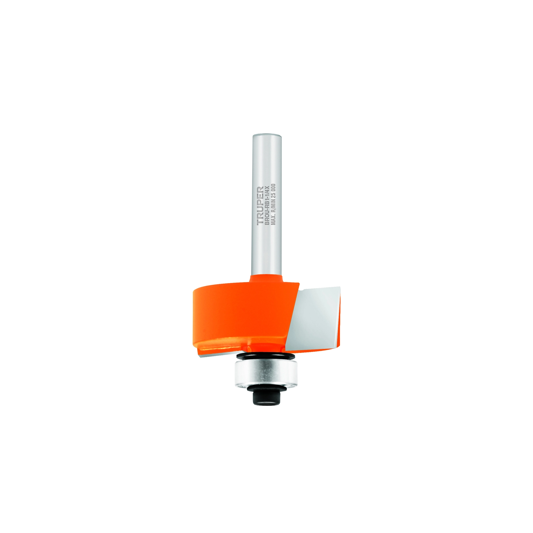 Broca para router, rebajado, 1-1/4' con balero, TRUPER
