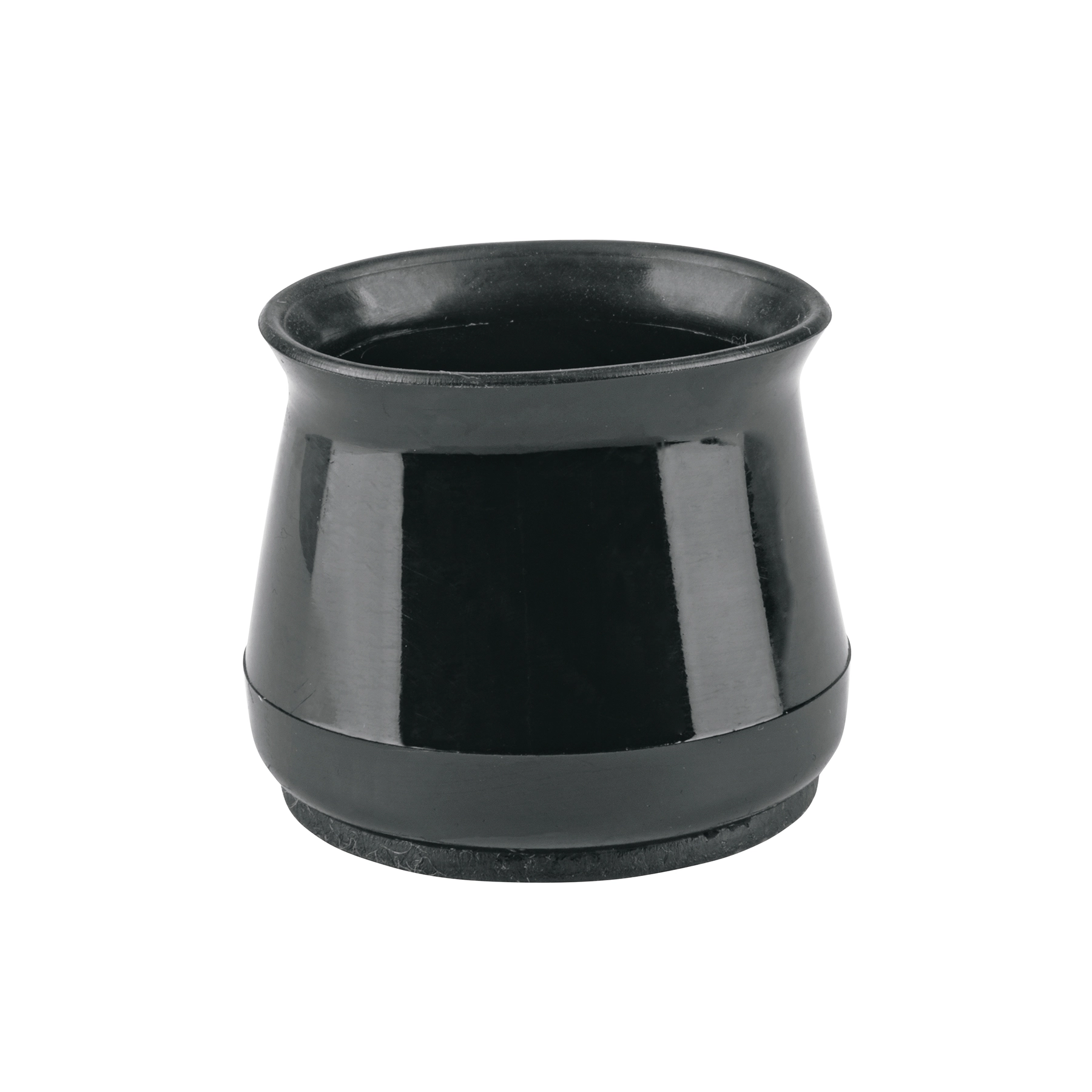 Caja con 24 protectores para patas de silla, negro