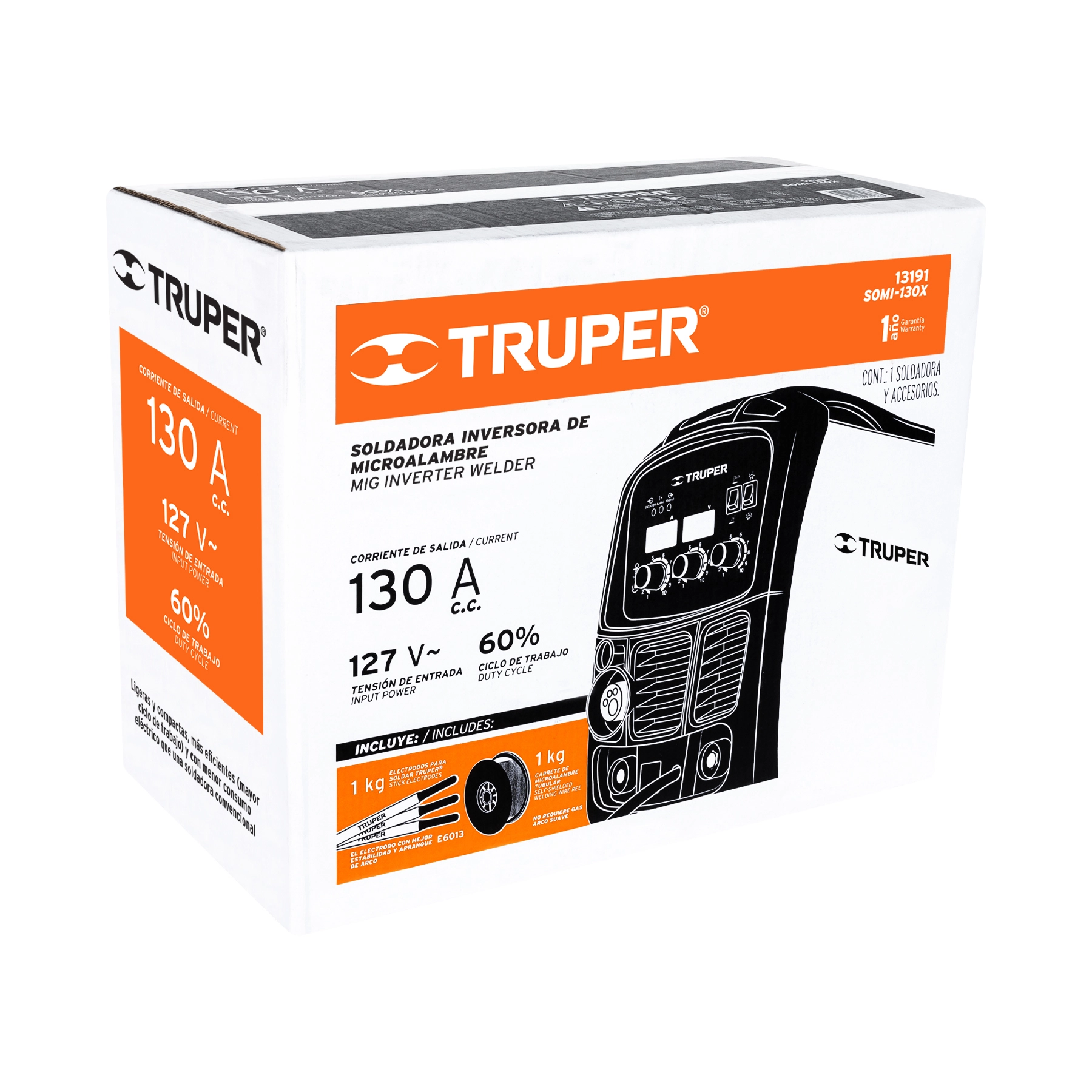 Caja de empaque de repuesto para SOMI-130X, TRUPER