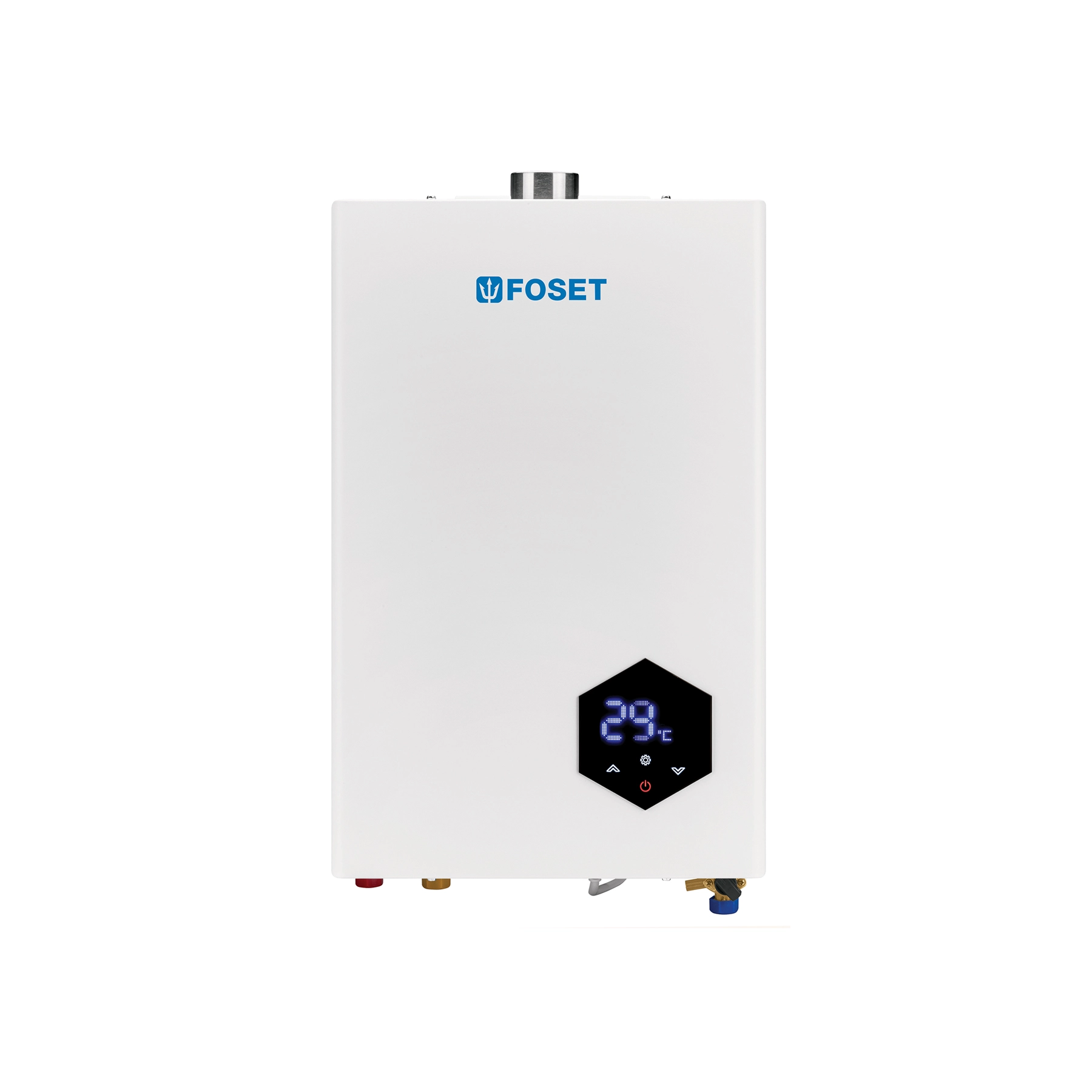 Calentador instantáneo modulante, 16L, 3 serv, gas LP, FOSET