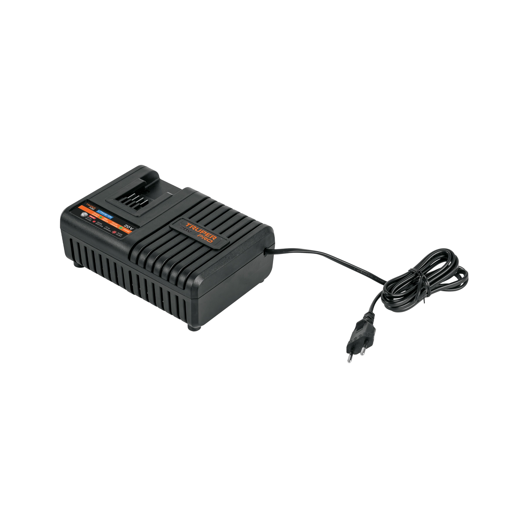 Cargador rápido de baterías de ion litio 20V, TRUPER PRO
