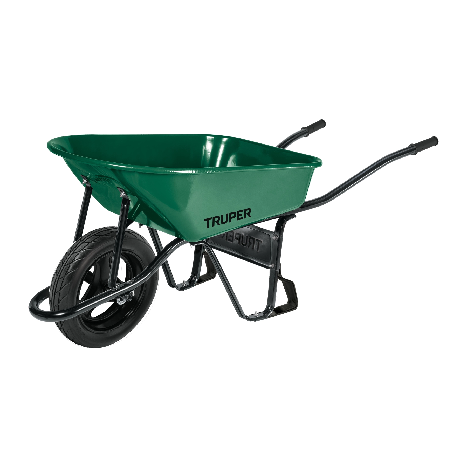 Carretilla 4.75 ft3 angosta, Imponchable, tubular, TRUPER