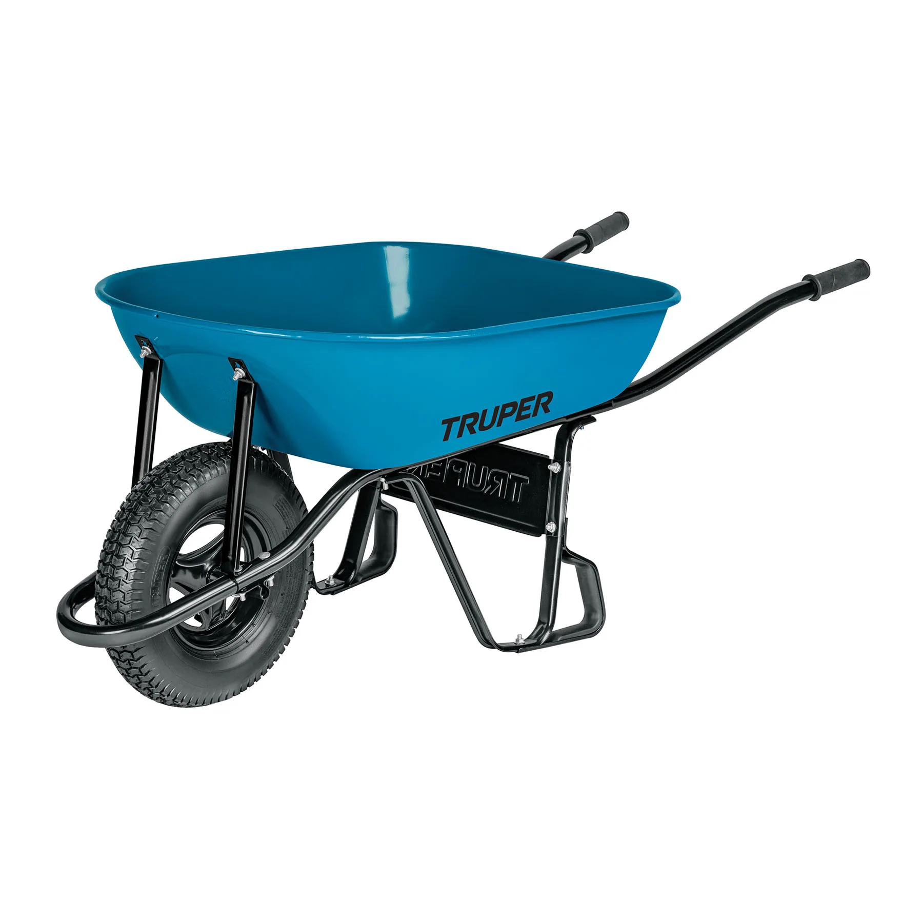 Carretilla 5.5 ft3 Neumática, bastidor tubular, TRUPER