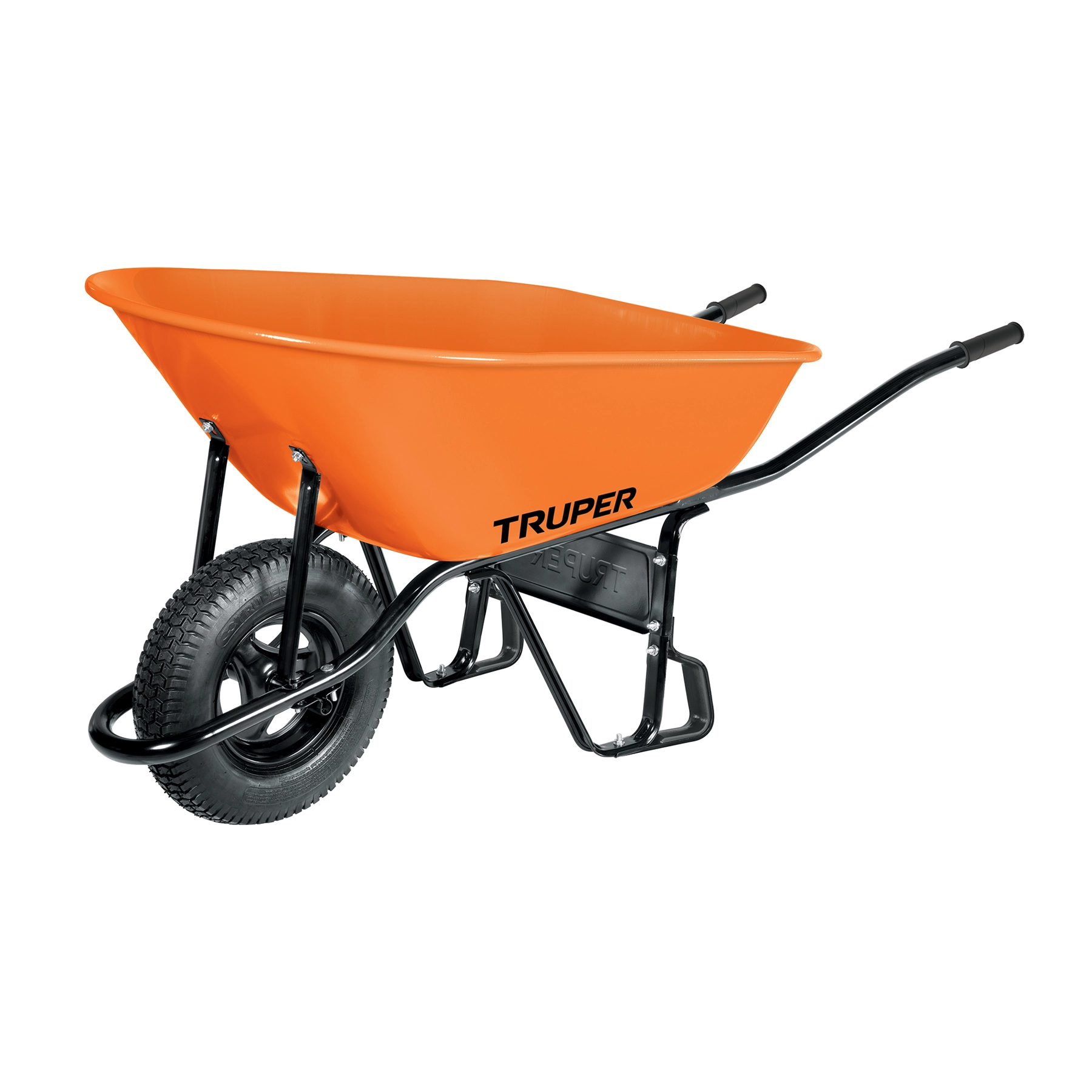 Carretilla 8 ft3 Neumática, bastidor tubular, TRUPER