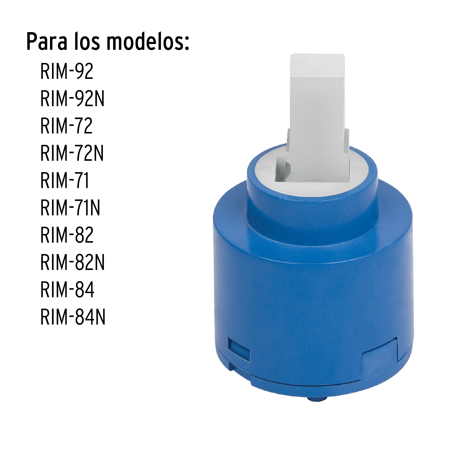 Cartucho cerámico monomando, FOSET