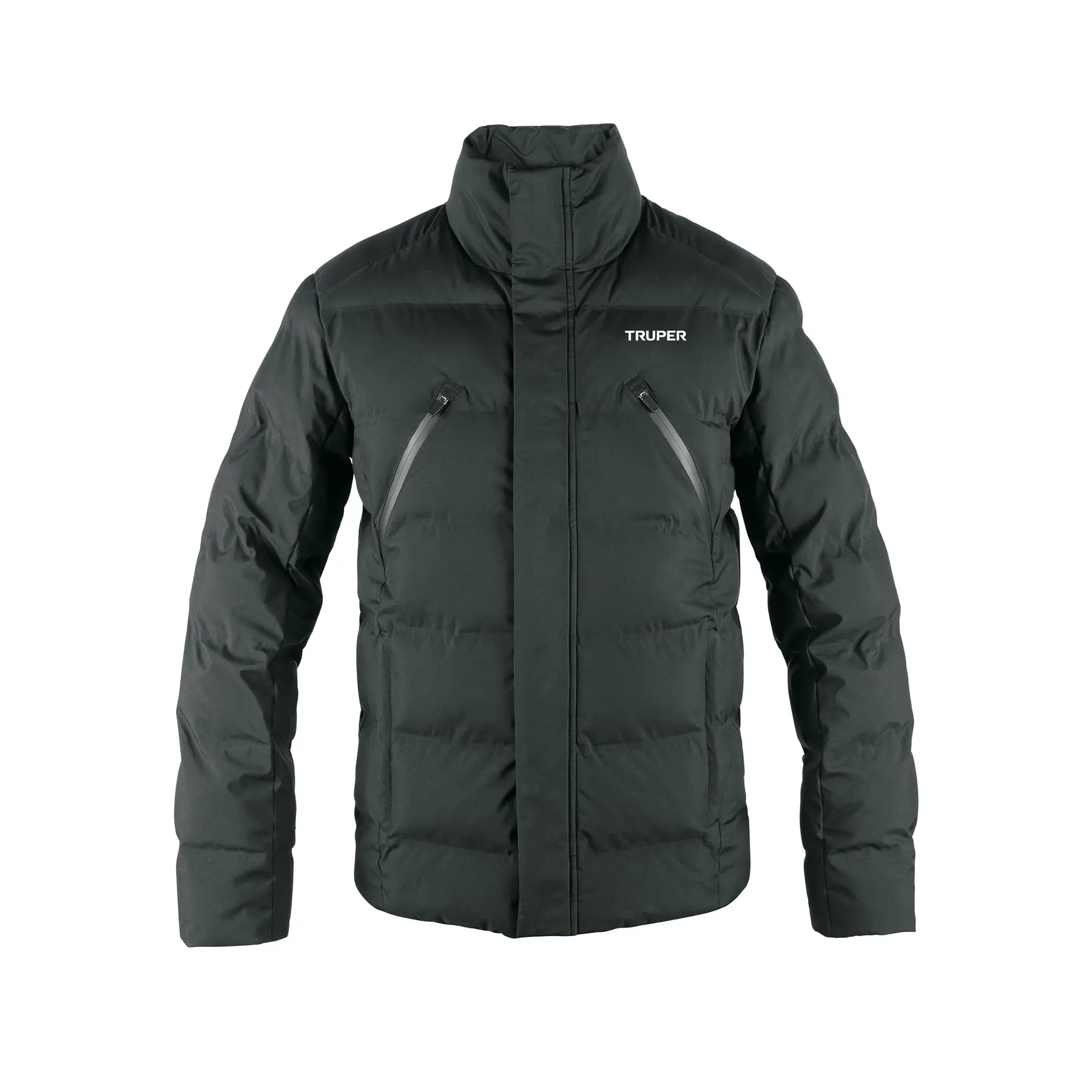 Chamarra acolchada térmica para hombre, negra, M, TRUPER