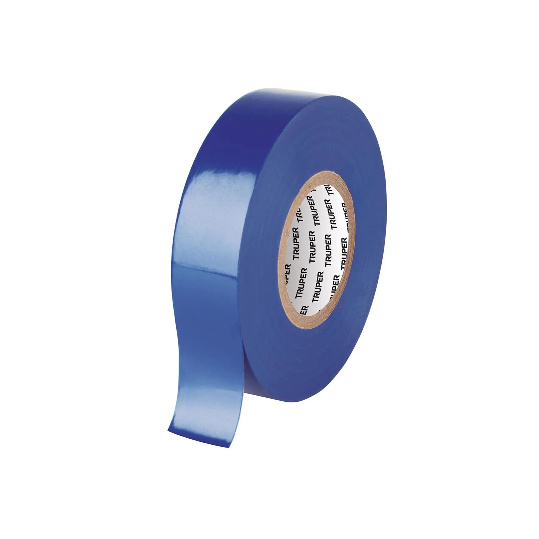 Cinta de aislar de 18 m x 19 mm, azul, TRUPER