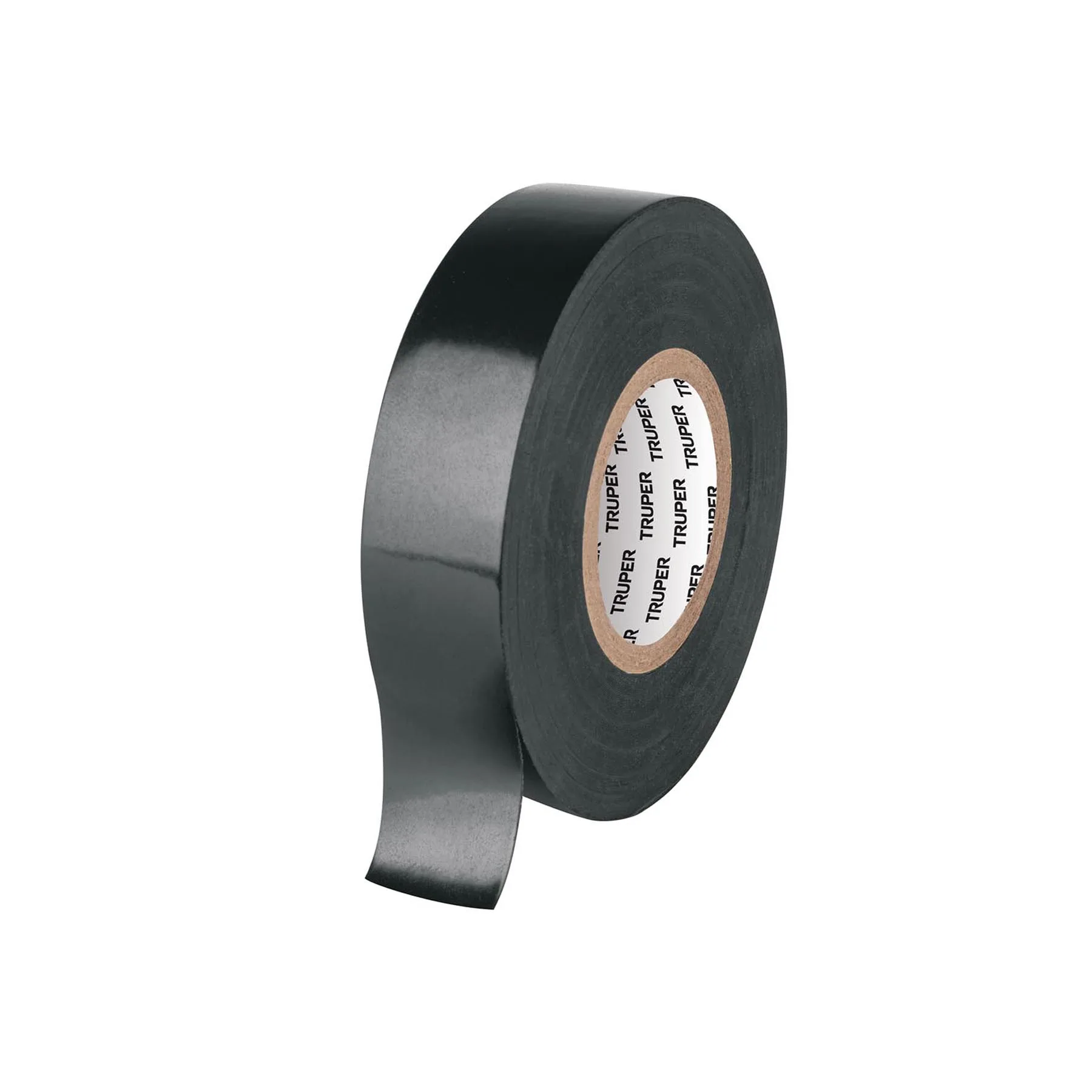 Cinta de aislar de 18 m x 19 mm, negra en blíster, TRUPER