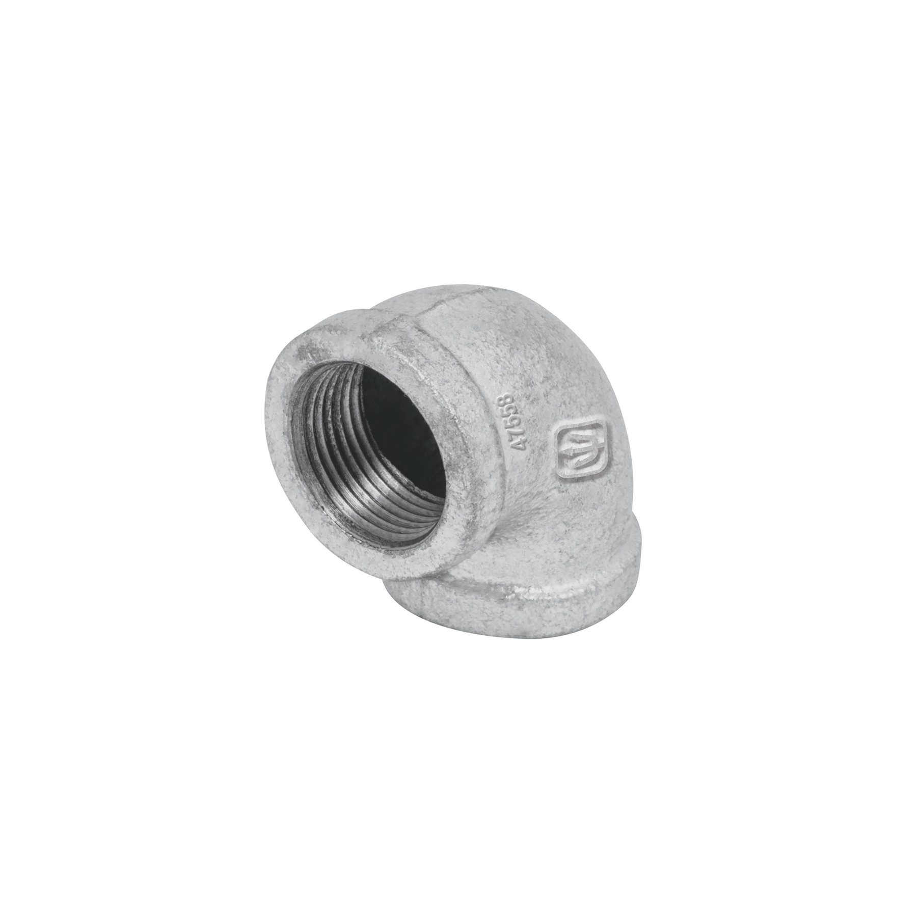 Codo 90° acero galvanizado de 3/4', FOSET