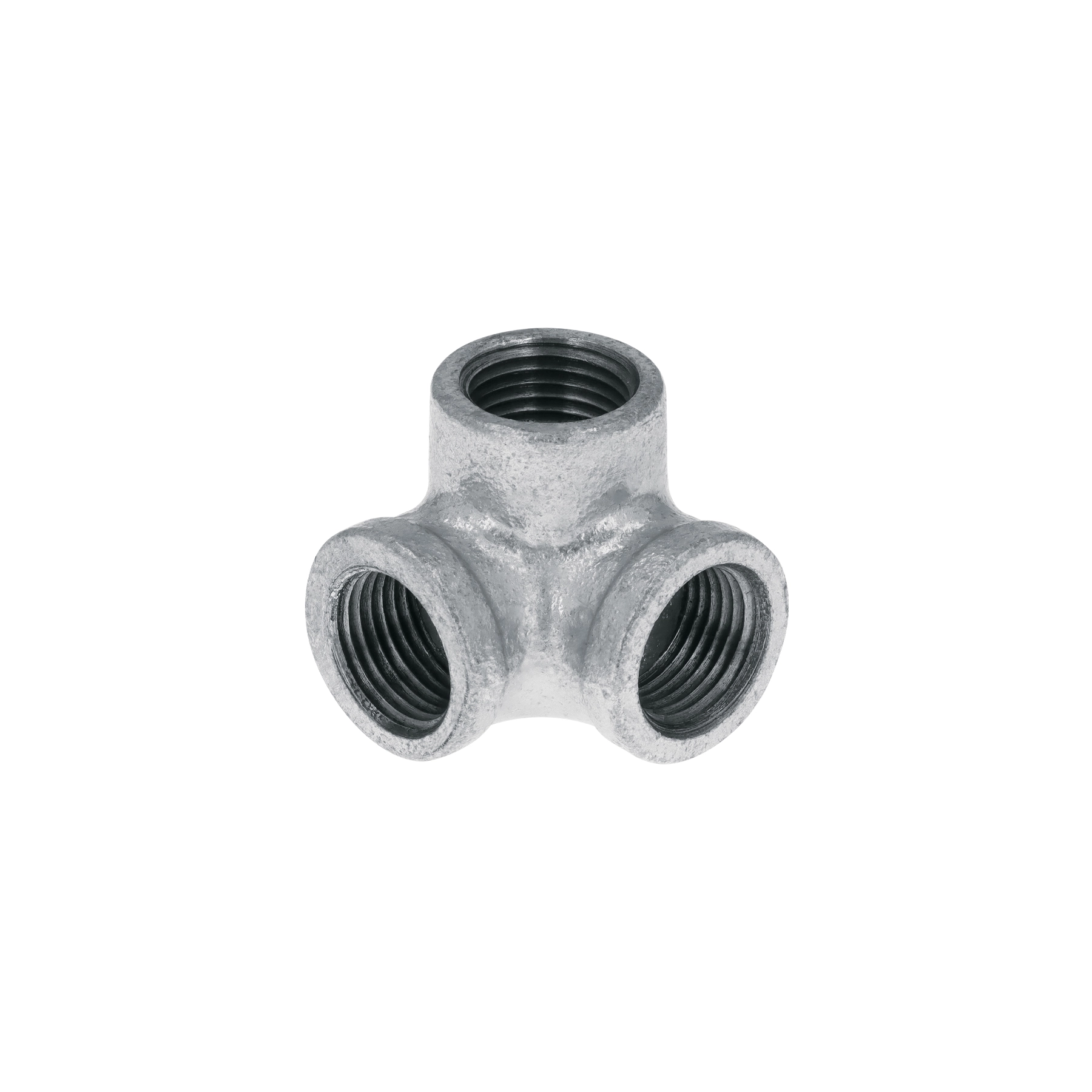 Codo rincón acero galvanizado de 1/2', FOSET