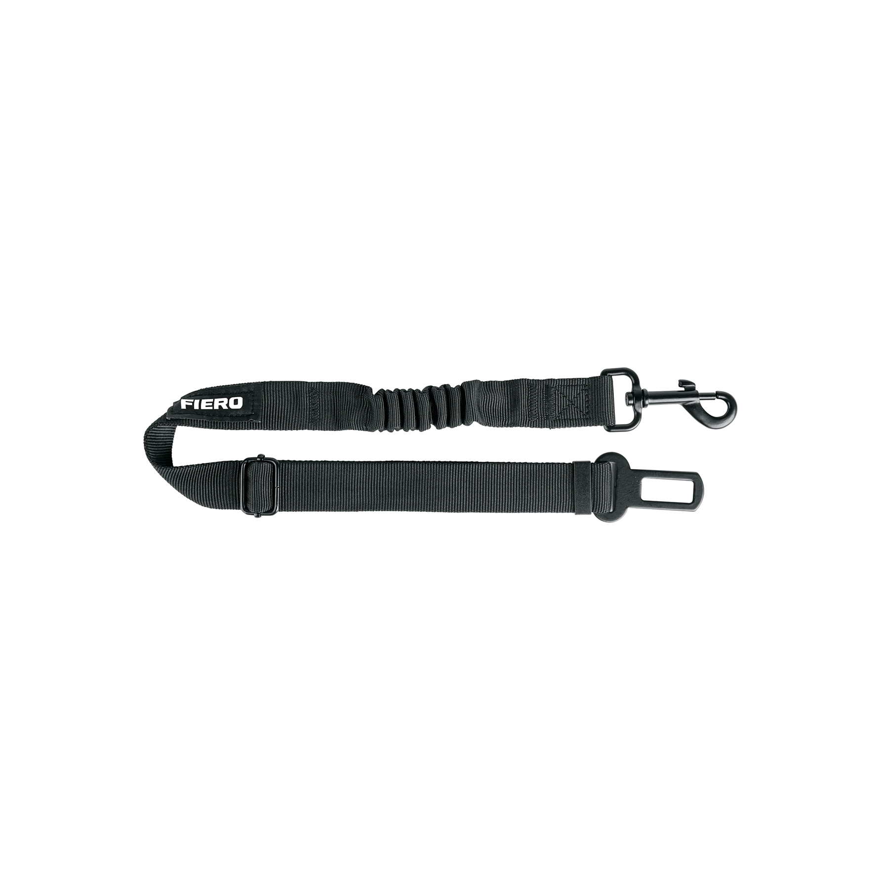 Correa de perro para cinturón de seguridad 90cm, FIERO