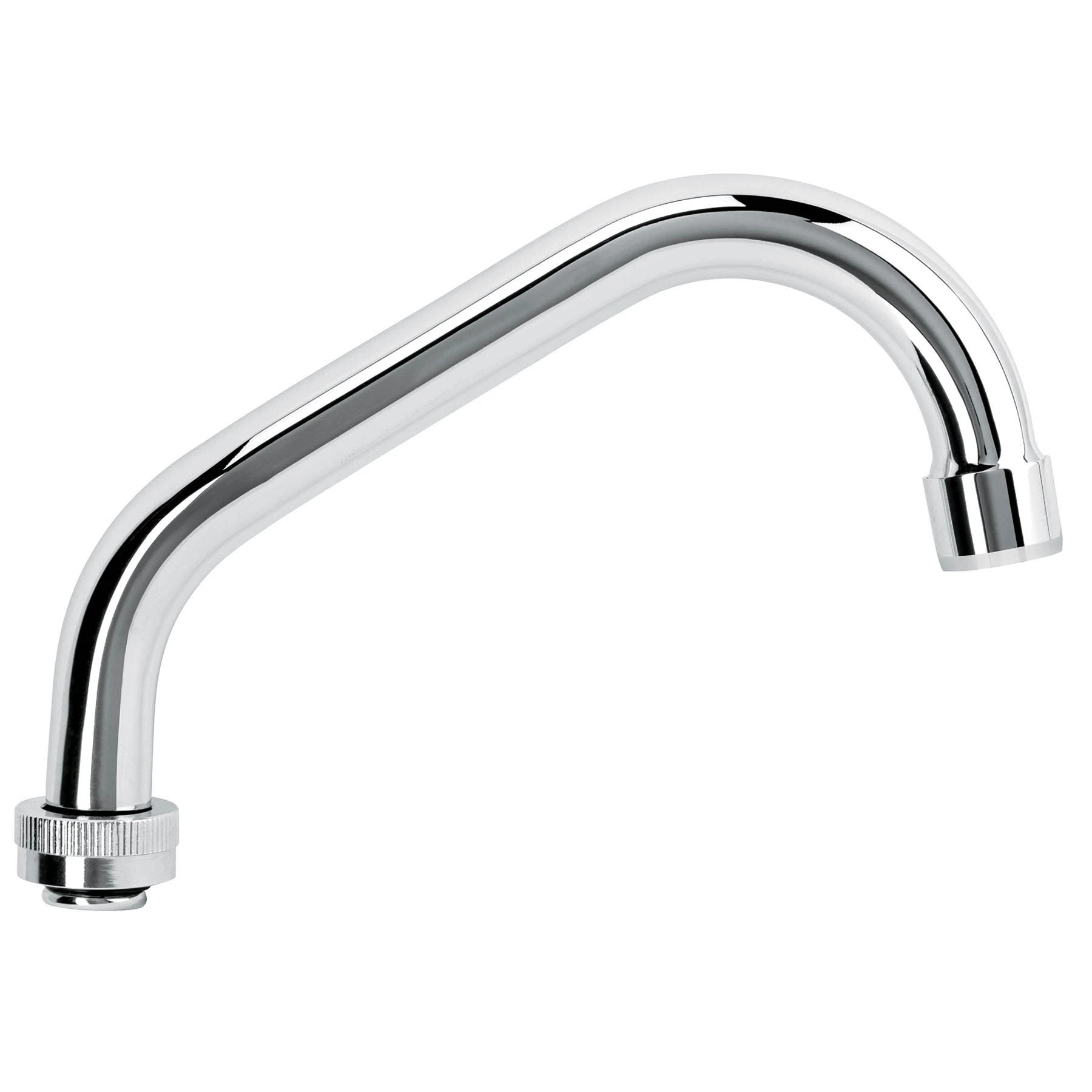 Cuello largo para mezcladora de lavabo, cromo, BASIC