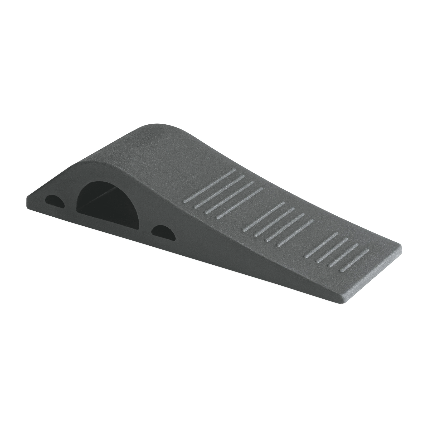 Tope tipo cuña de hule, 12 cm para puerta, HERMEX