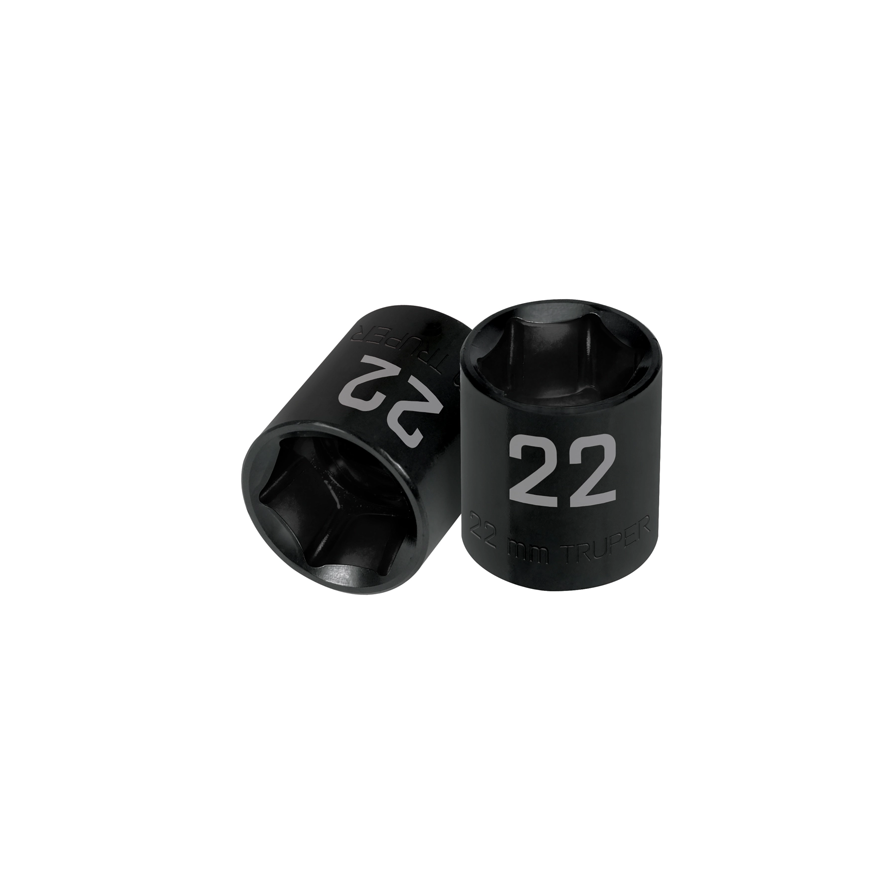 Dado de impacto de 22 mm, 6 puntas, cuadro 1/2', TRUPER