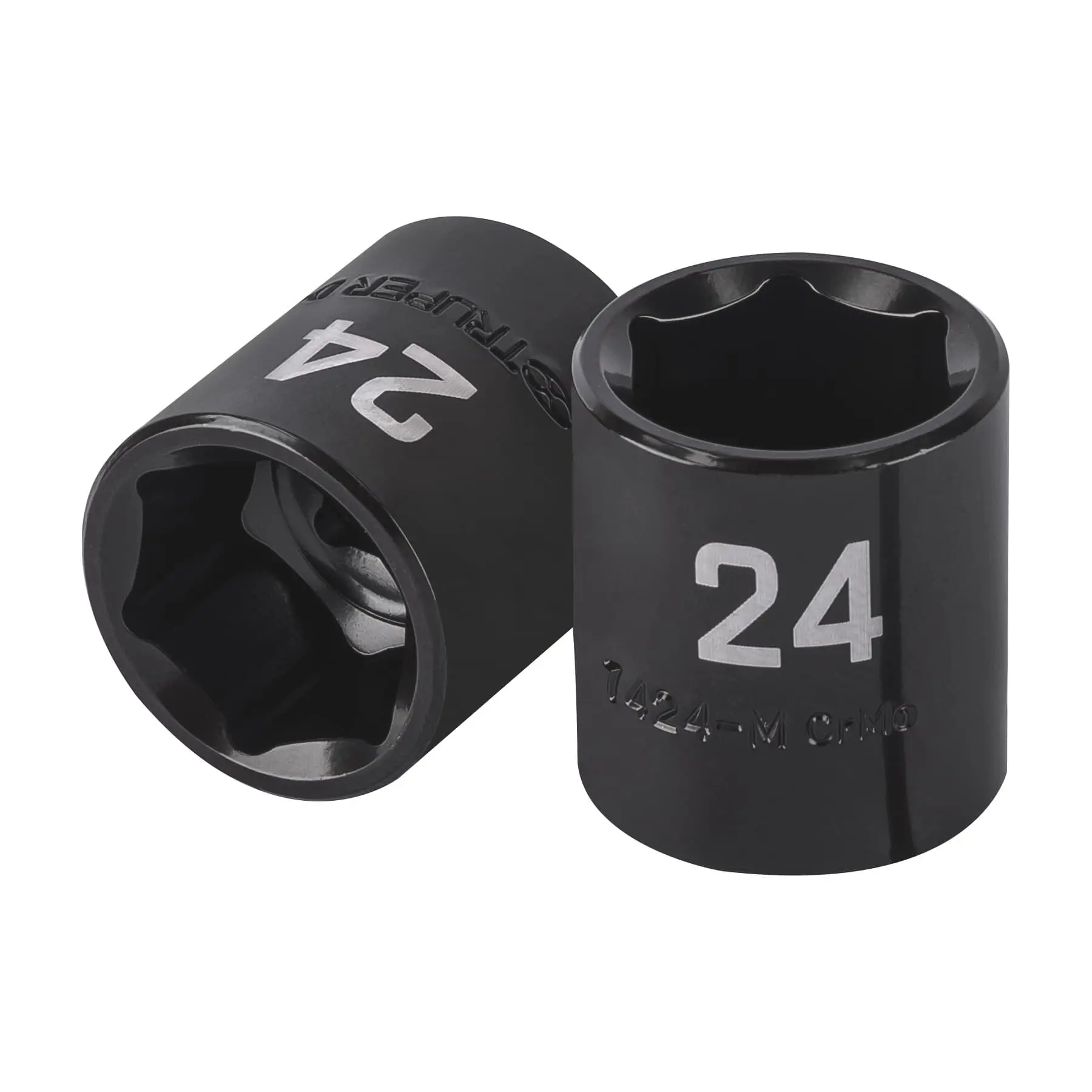 Dado de impacto de 24 mm, 6 puntas, cuadro 1/2', TRUPER