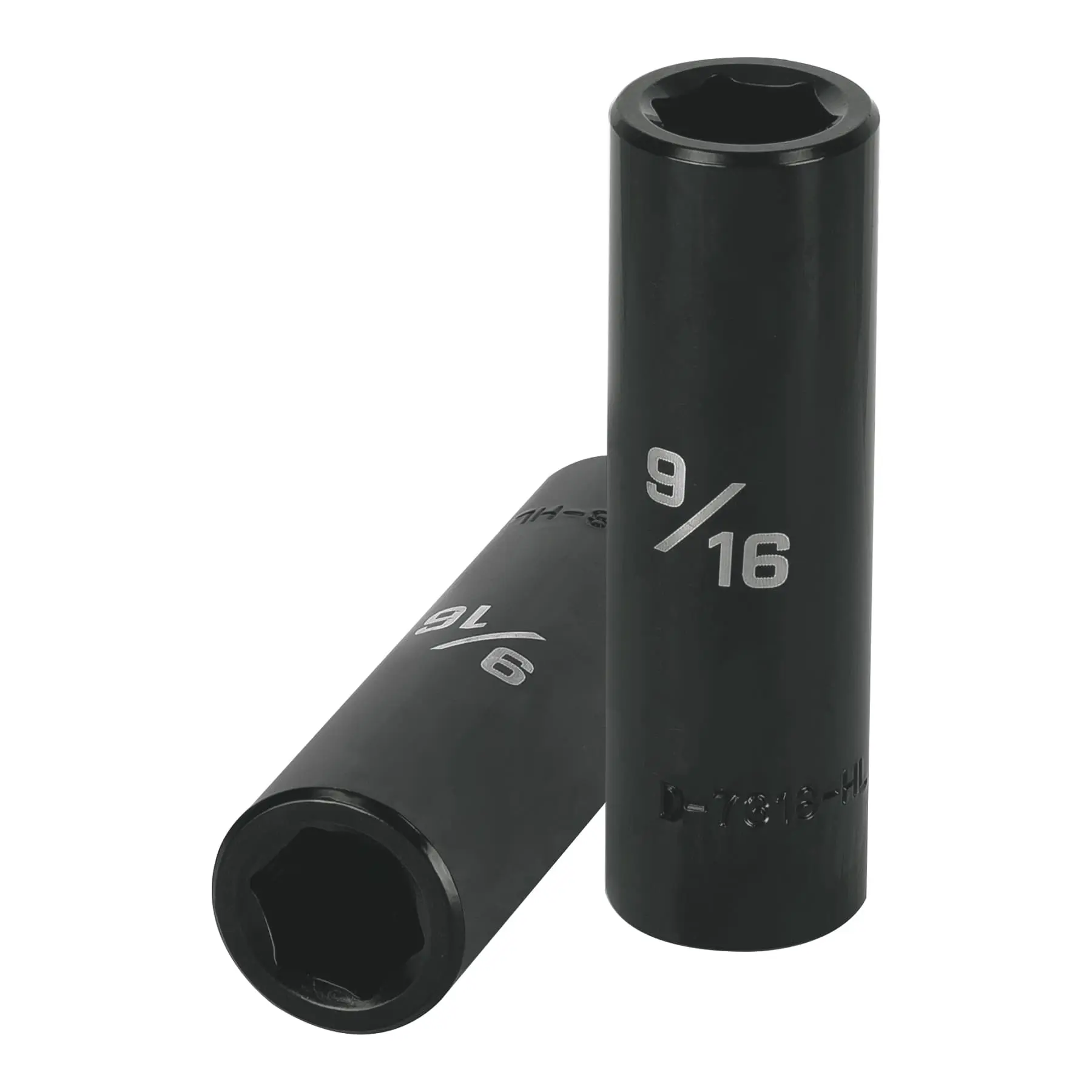 Dado largo impacto de 9/16', 6 puntas, cuadro 1/2', TRUPER