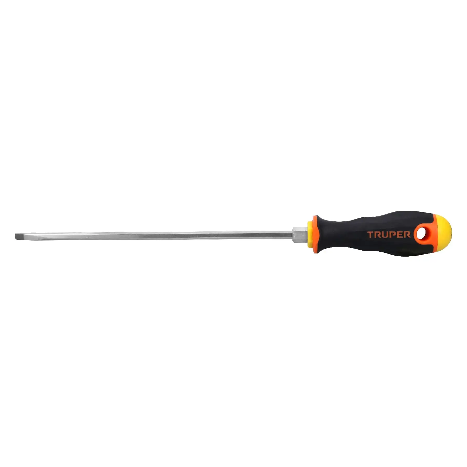 Desarmador cabinet 3/16' x 8' mango Comfort Grip, TRUPER